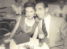 Fred and Joan at Kogarah Hotel 1950